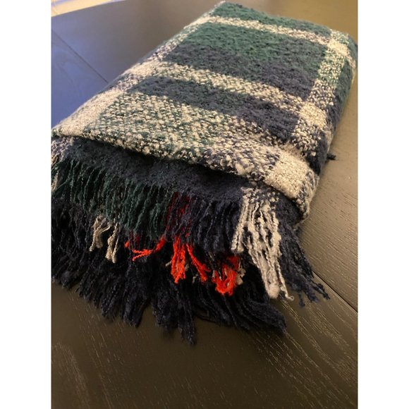 Scottish Tartan Plaid Blanket Wrap Scarf‎ Shawl Women OS Soft Warm Cozy Winter - Picture 10 of 12